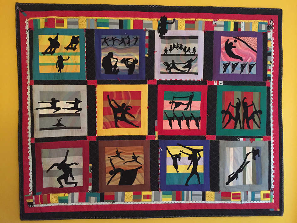 Silhouette Quilt, 60” x 48”
